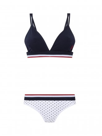 U.S.POLO ASSN. Dámský komplet 66253 modrý
